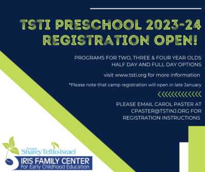 Preschool Registration 2023