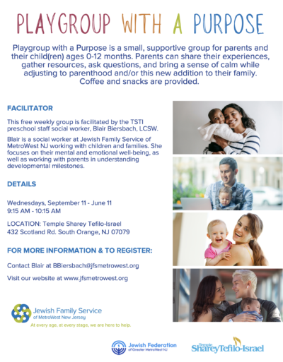 Playgroup with a Purpose 2024-25