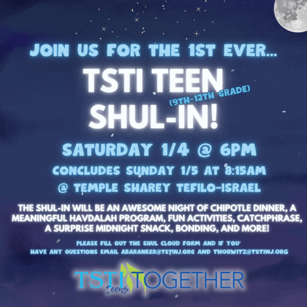 tSTI TEEN SHUL-IN